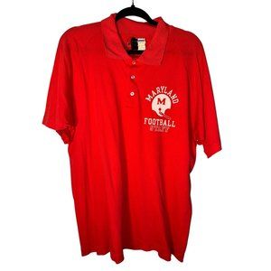 Vintage University of Maryland Shirt Terps Polo 1980s Champion